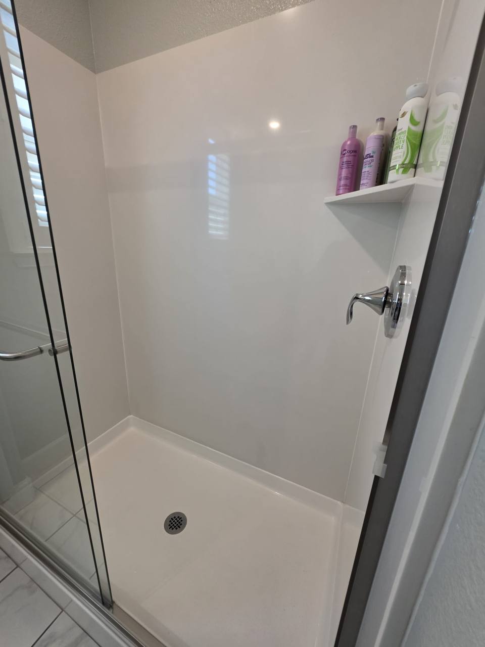 Clean shower detail provided by Affordable Pro Home Cleaners
